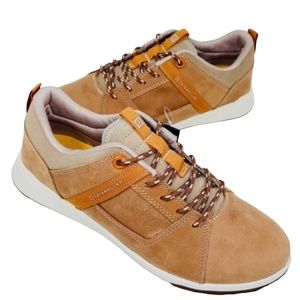 Caterpillar Quest Mod Sneakers Cuban Sand Suede Unisex Work Shoes Men's  Size 8